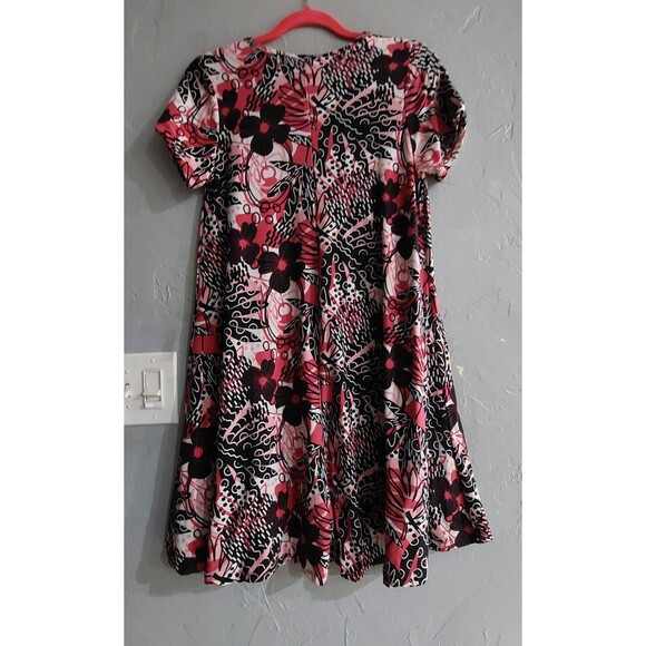 LEXINGTON AVENUE Dress Women's L,Polyester, Spandex, Super Soft, Short Sleeve. - Picture 8 of 9